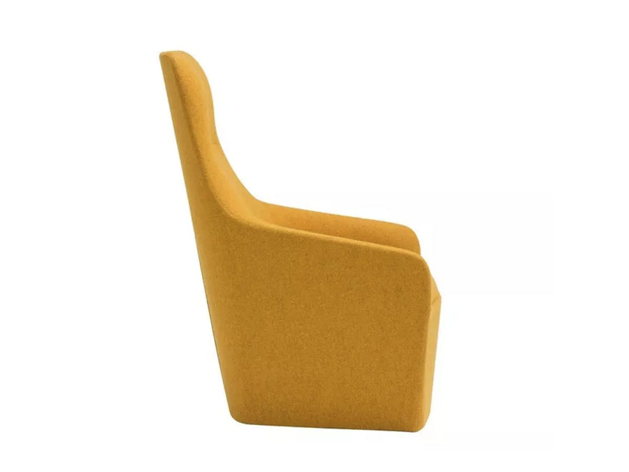 Alya High Back Lounge Chair Fully Upholstered
