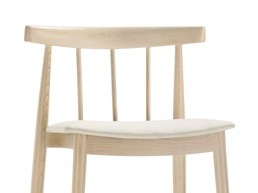 Smile Counter Stool with Upholstered Seat