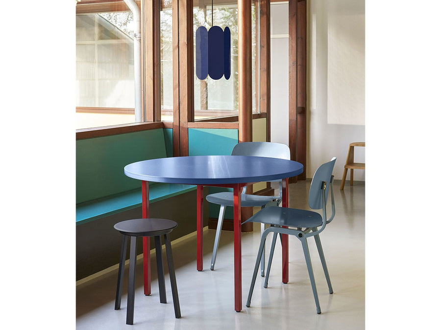 TWO-COLOUR TABLE 105cm