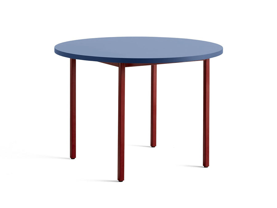 TWO-COLOUR TABLE 105cm