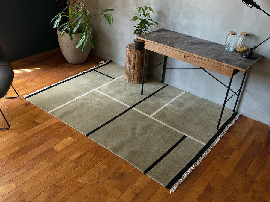 pell wool rug saat