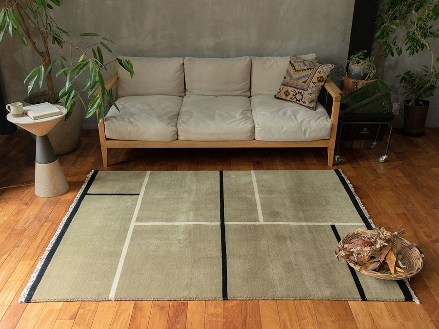 pell wool rug saat