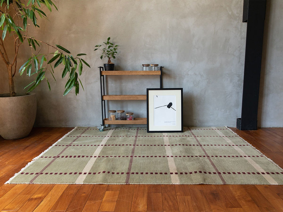 pell wool rug nau