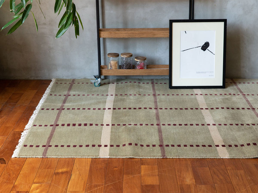 pell wool rug nau