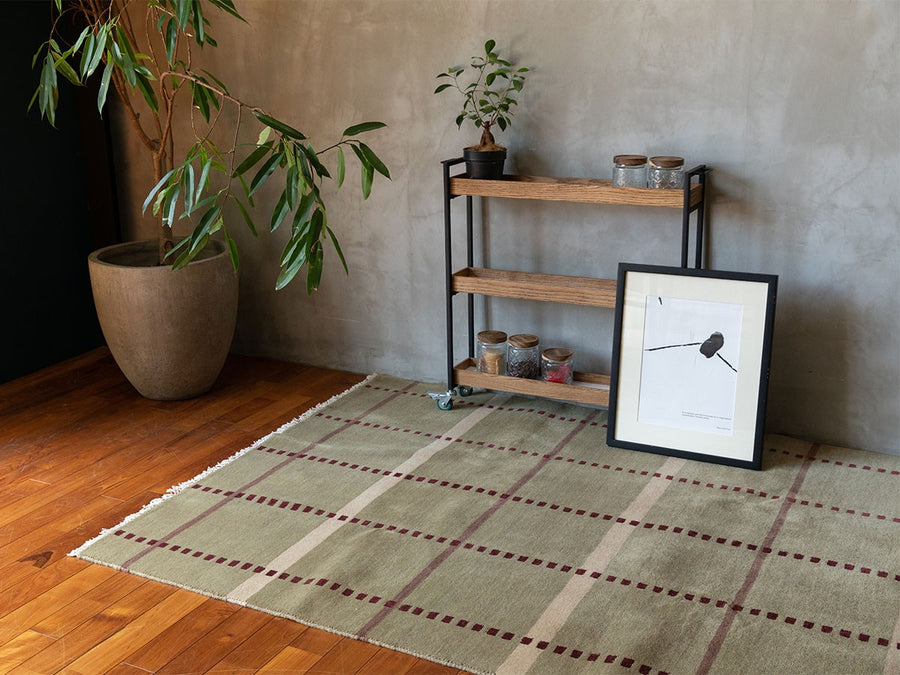 pell wool rug nau