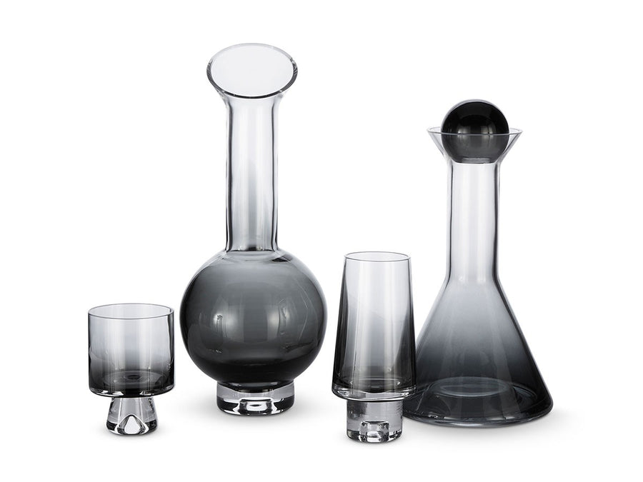 Tank High Ball Glass 2P Black