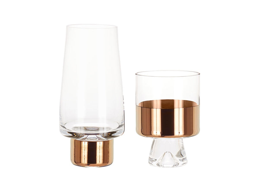 Tank Low Ball Glass 2P Copper