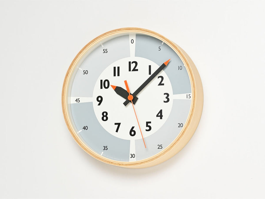 fun pun clock with color