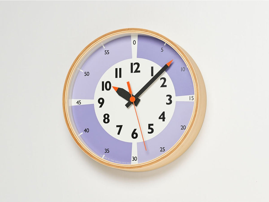 fun pun clock with color