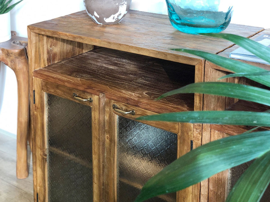 UKKO Old Teak Kitchen Cabinet