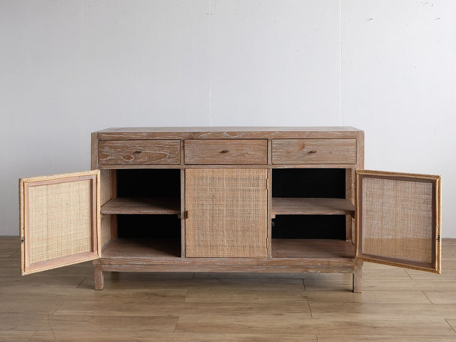 LaMer Rattan Cabinet