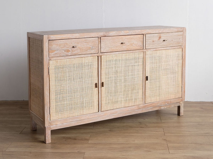 LaMer Rattan Cabinet