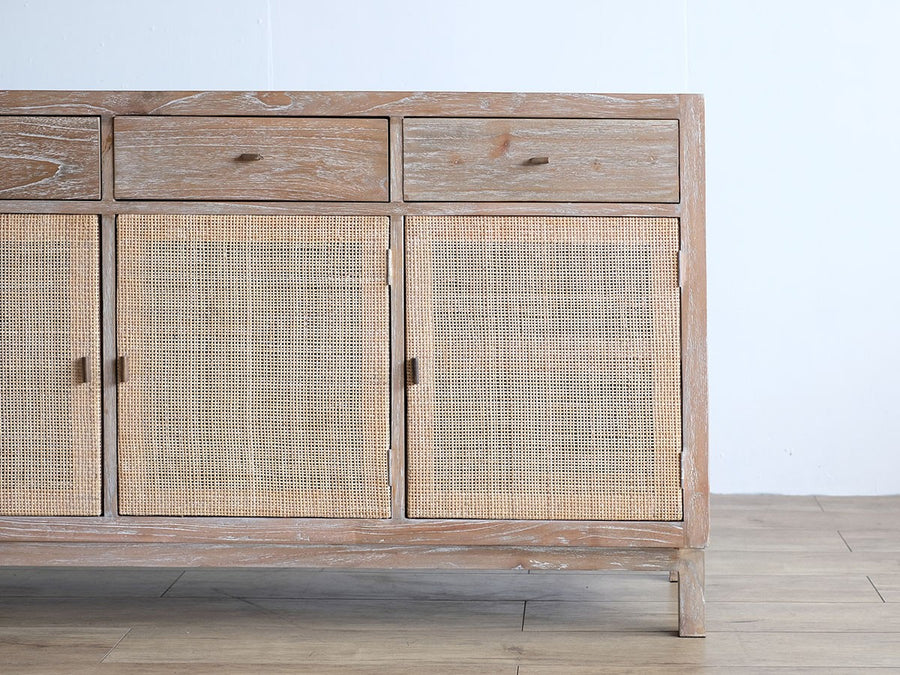 LaMer Rattan Cabinet