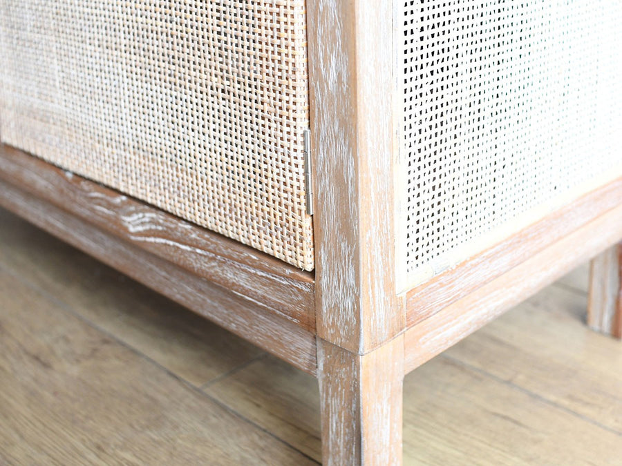 LaMer Rattan Cabinet