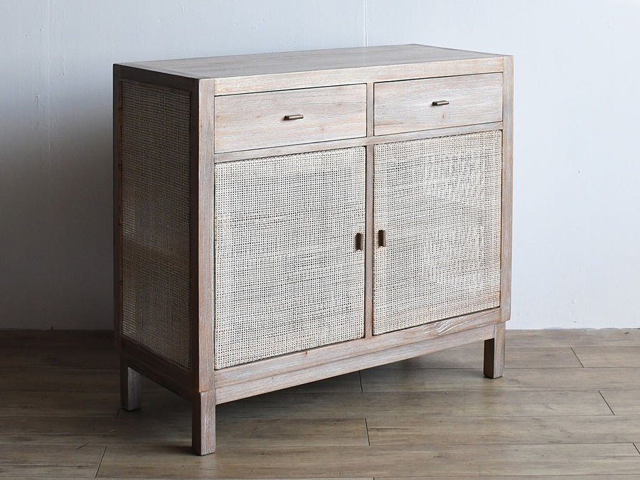 LaMer Rattan Cabinet