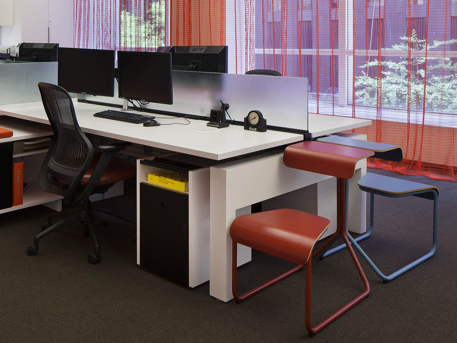 Toboggan Sled Base Chair Desk