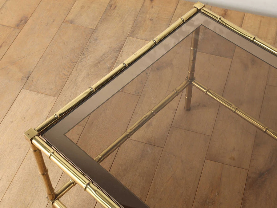 Real Antique Brass Coffee Table