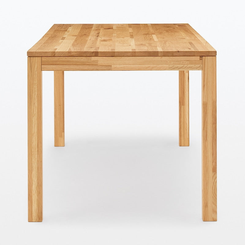 木製テーブル オーク材 引出付 節あり 幅１８０ｃｍ