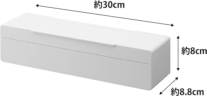 PLATE フィルムフック まな板シートケース ホワイト 箱ごと収納 まな板シート 専用ケース