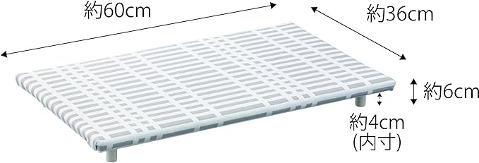卓上 脚付き 平型アイロン台 チェック グレー 暮らしの定番 快適に掛けられる