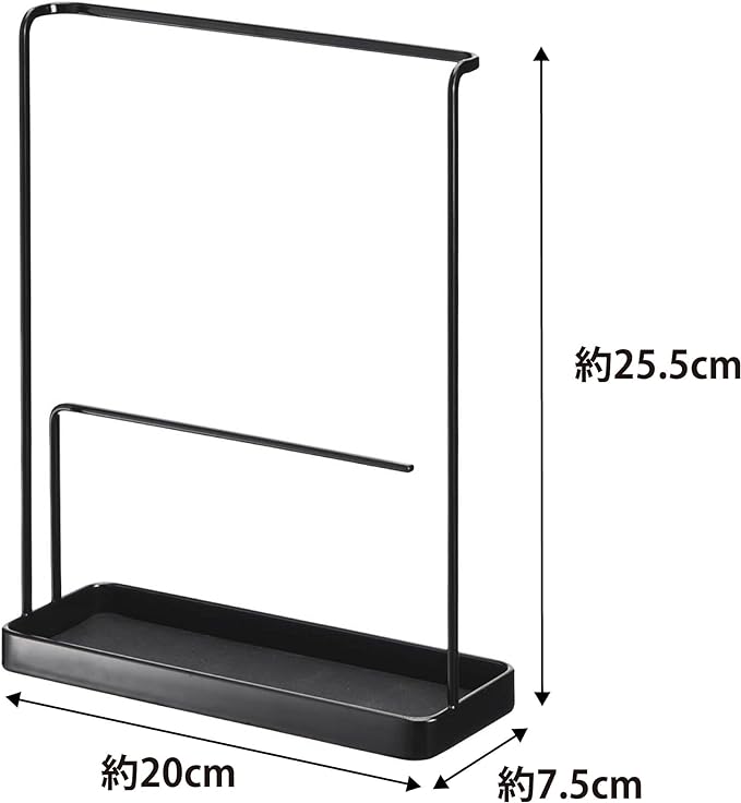 tower サングラス&アクセサリースタンド ブラック アクセサリー収納 小物入れ