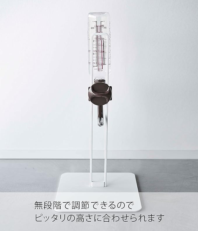 tower ペット用 ボトル給水器 スタンド ホワイト 水飲み器 スタンド 高さ調節可