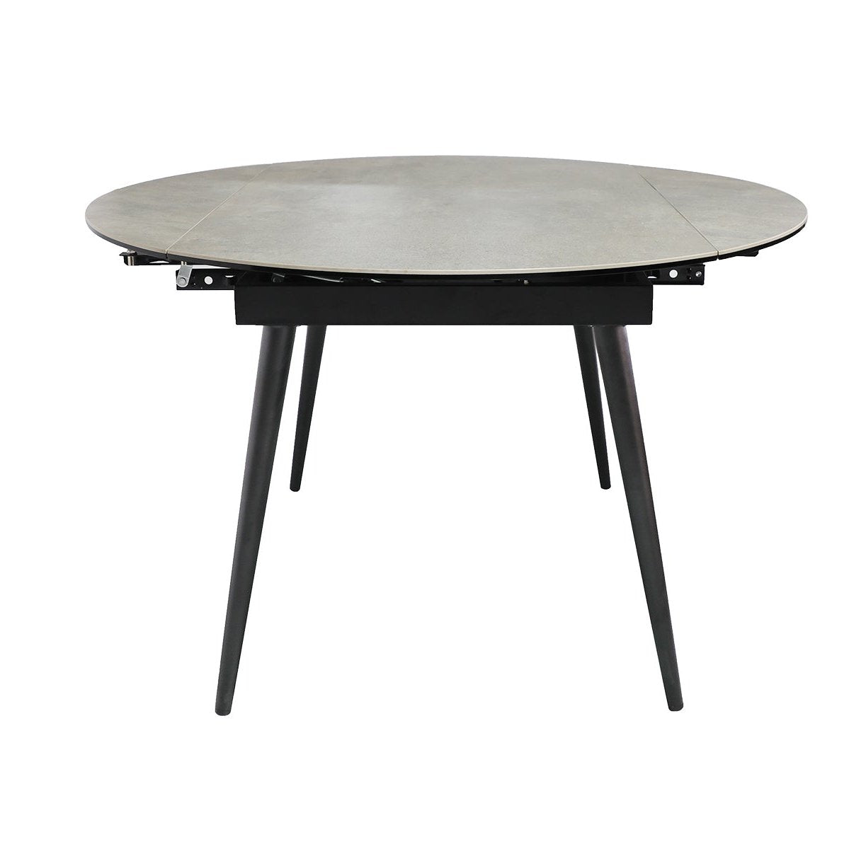 CELA（セラ）UP 120 Circle Ext-Dinning Table セラミック 伸長テーブル [幅120×奥行120×高さ72cm]