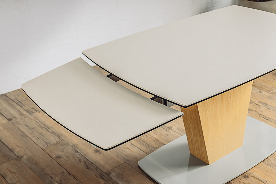 SIUVA（シウバ）UP 140-180 Ext-Dining Table 伸長式 ダイニングテーブル 木目調