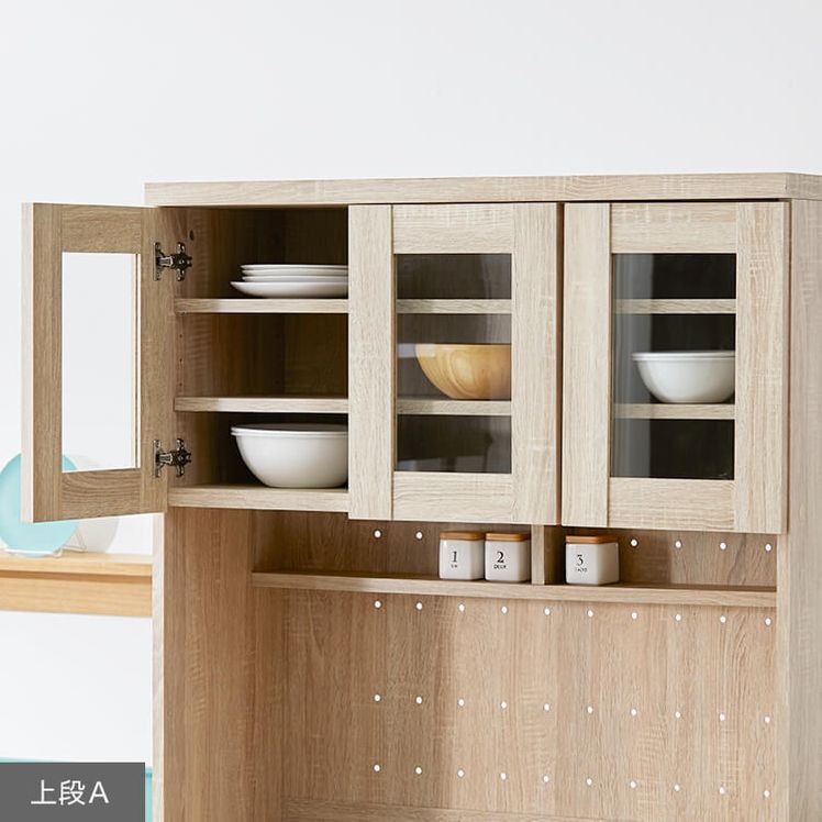 食器棚 可動棚タイプ 選べる組合せキッチン収納セット
