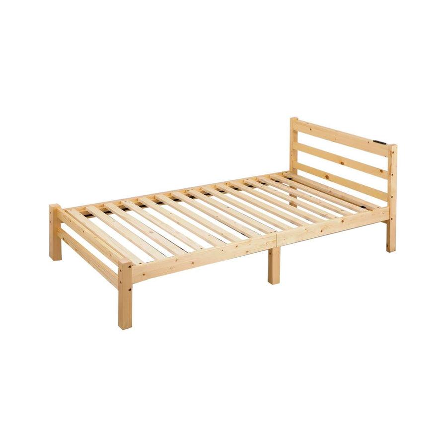 クロシオ すのこシングルベッド 木製 ナチュラル
