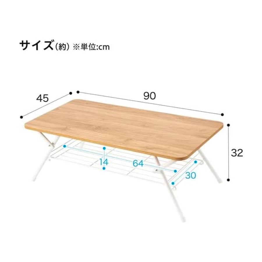 折りたたみテーブル シェルフィ2