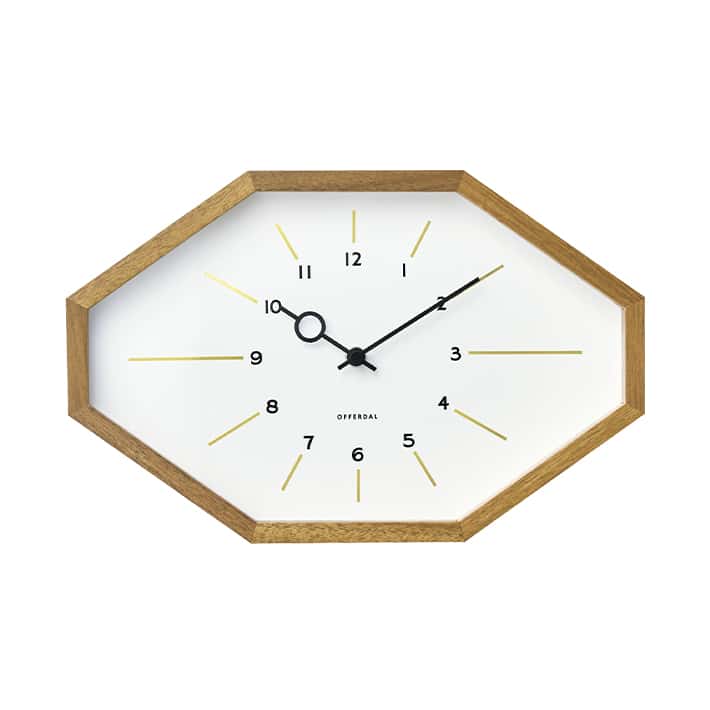 Belmonte 掛け時計 [幅33×奥行21.5×高さ4.5cm]